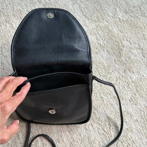 Vintage Coach Lindsay Bag Black - Picture 3 of 6